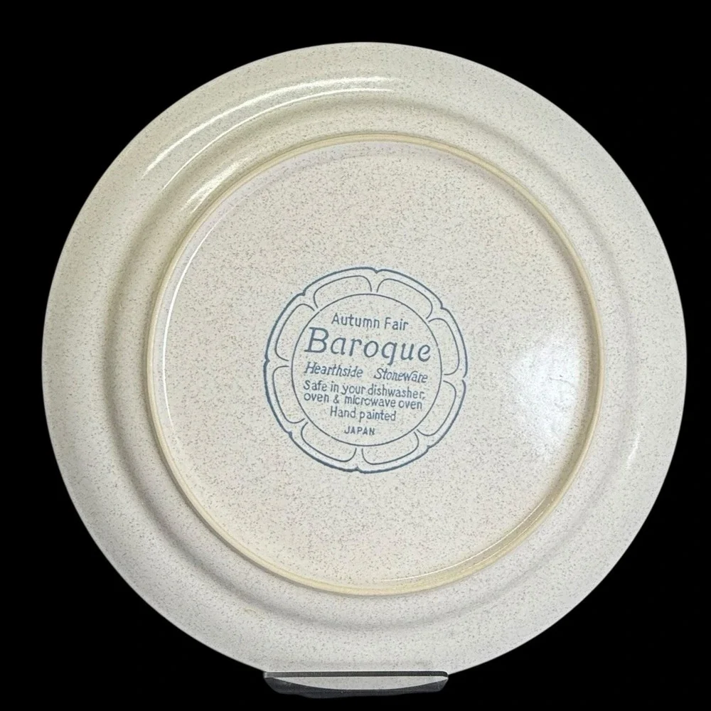 Baroque Autumn Fair Hearthside Stoneware 10.5